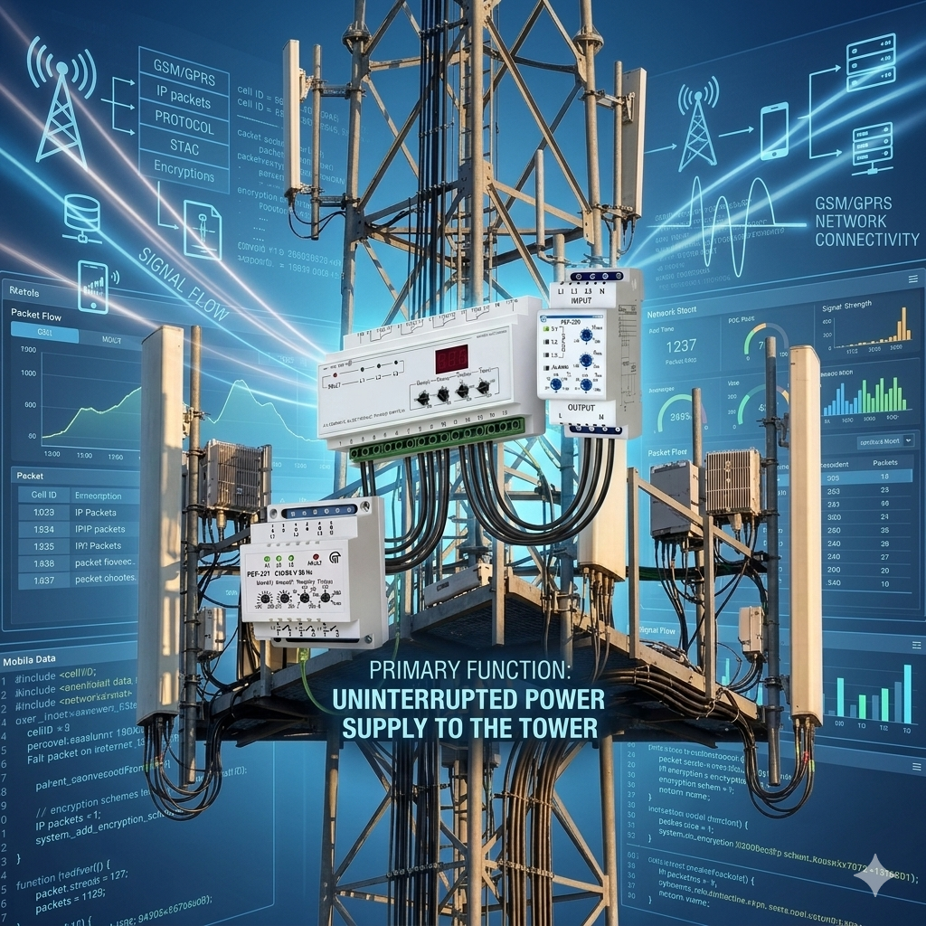 Automatic Phase Selectors for Telecom Tower Power Reliability