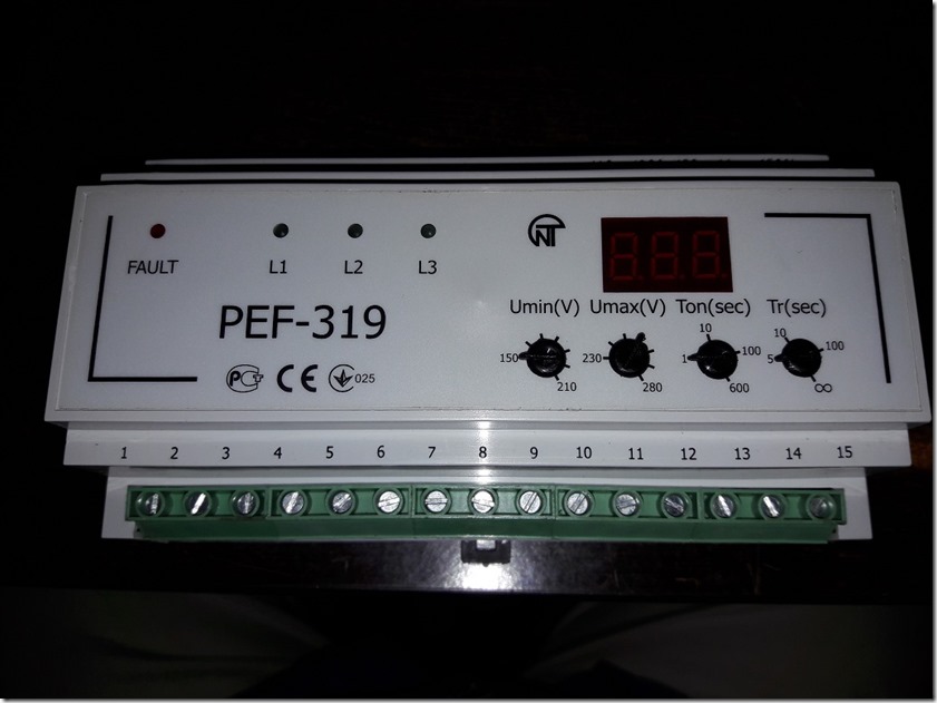PEF-319 Automatic Phase Selector