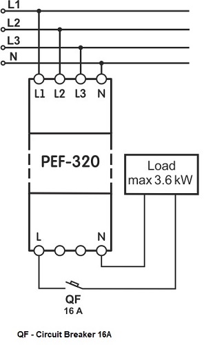 PEF-320 Automatic Phase Selector