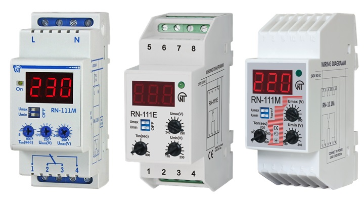 Single Phase Voltage Relays for Retail Protection: RN-111M & RN-113