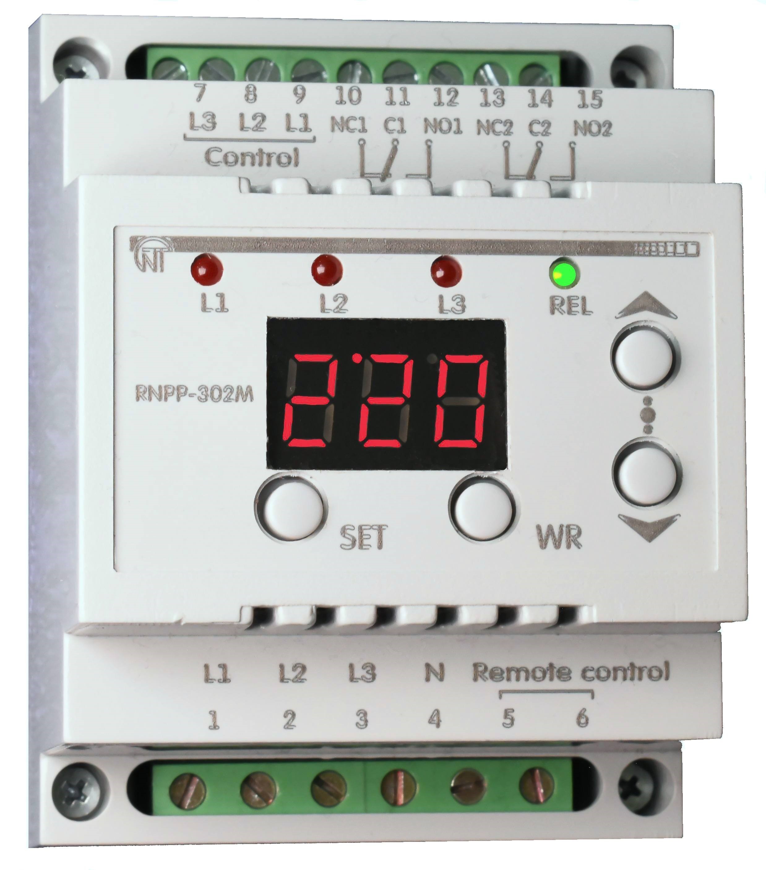 Three Phase Voltage Monitoring Relays for Industrial Motor Protection