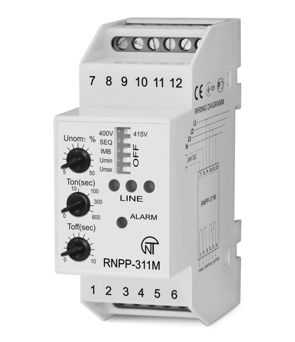 Three Phase Voltage Monitoring Relays for Building & Infrastructure