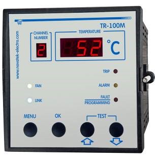 Digital Temperature Controllers for Transformer Protection: TR-100M Case Study